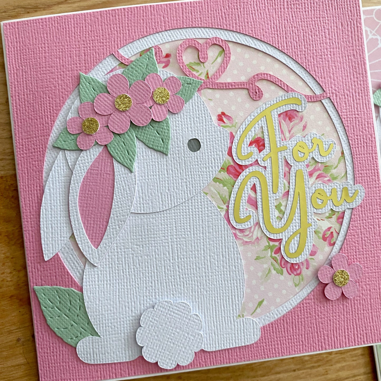 Some Bunny is One. Birthday card, first birthday.