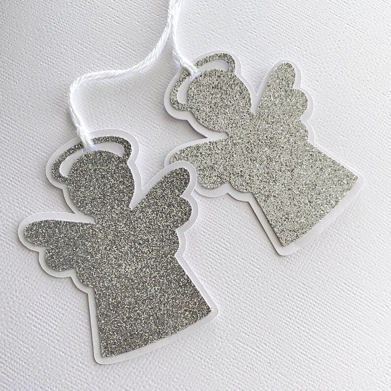 Christmas Angel gift tags.
