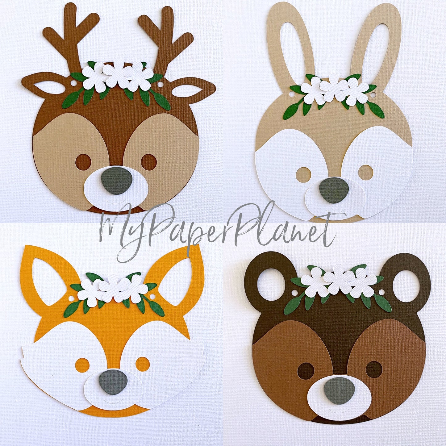 Woodland Animals Party Banner. Baby shower or birthday decor.
