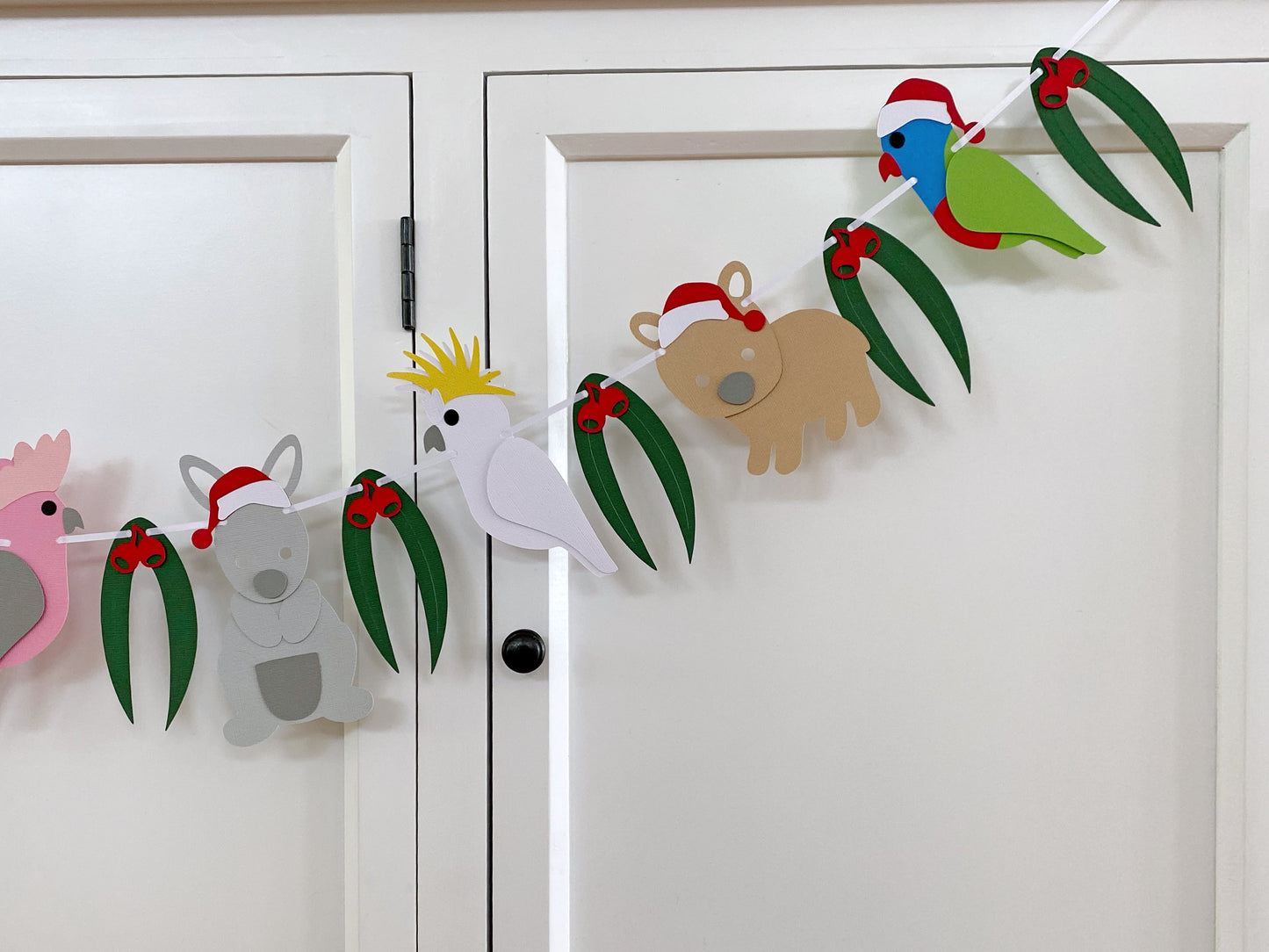 Aussie Christmas Birds and Animal Garland.