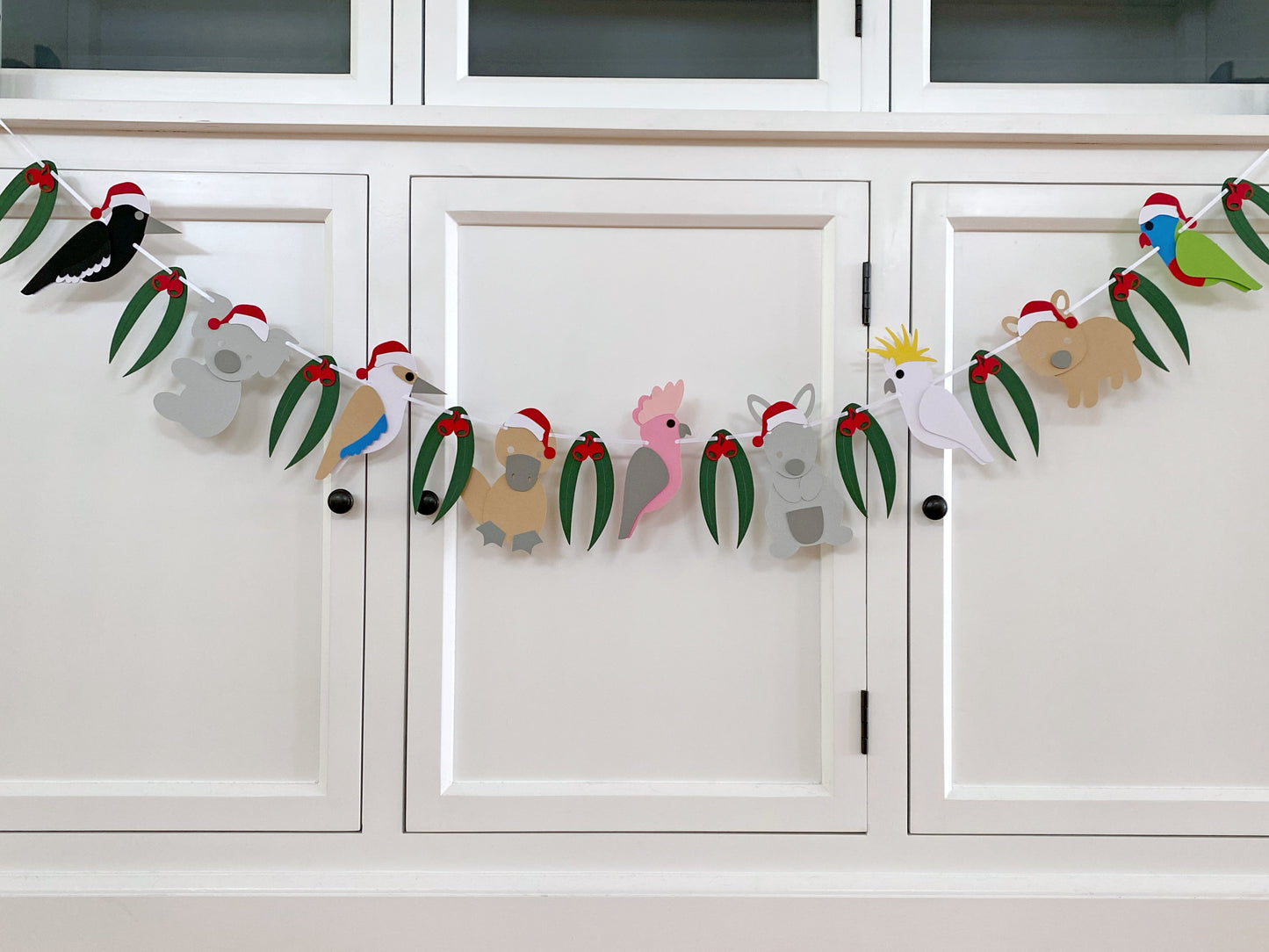 Aussie Christmas Birds and Animal Garland.