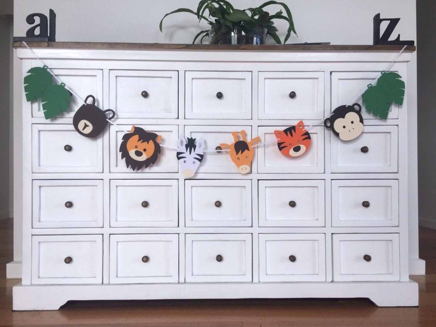 Jungle, Zoo, Safari Animal Party Banner