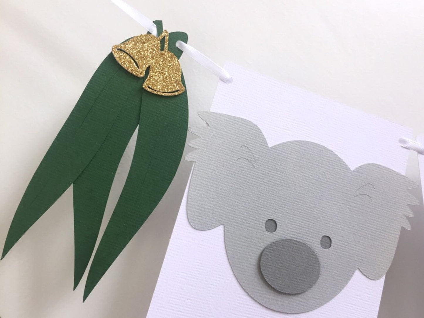 Koala ONE Banner. First birthday garland.