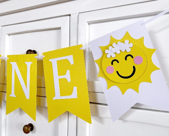 Sunshine ONE Banner. You are my sunshine.