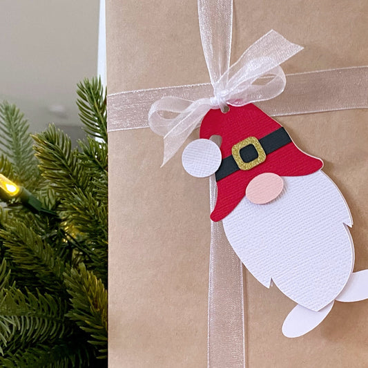 Christmas Gnome gift tags. Garden gnome, Gnome for the holidays.