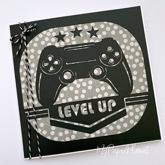 Birthday card, Gamer, game controller, DAD Father's Day.