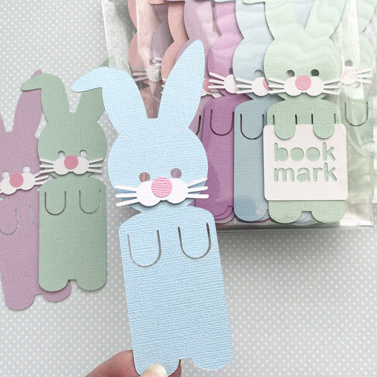 Bunny bookmarks. Easter sugar-free class gifts.