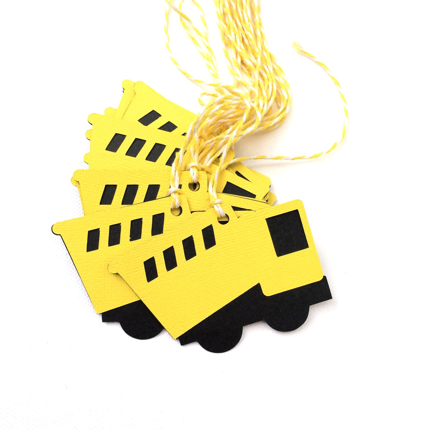 Construction Truck Gift Tags
