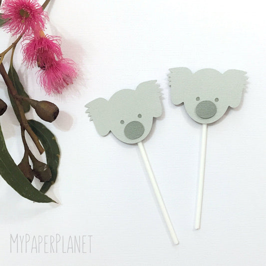 Koala Cupcake Toppers