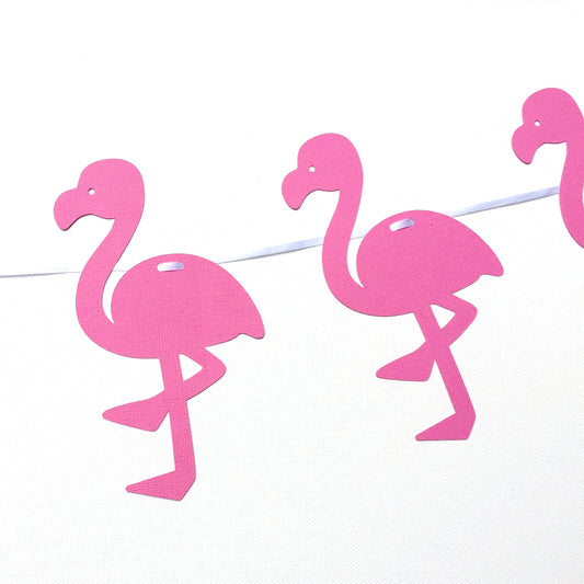 Flamingo Tropical Party Banner