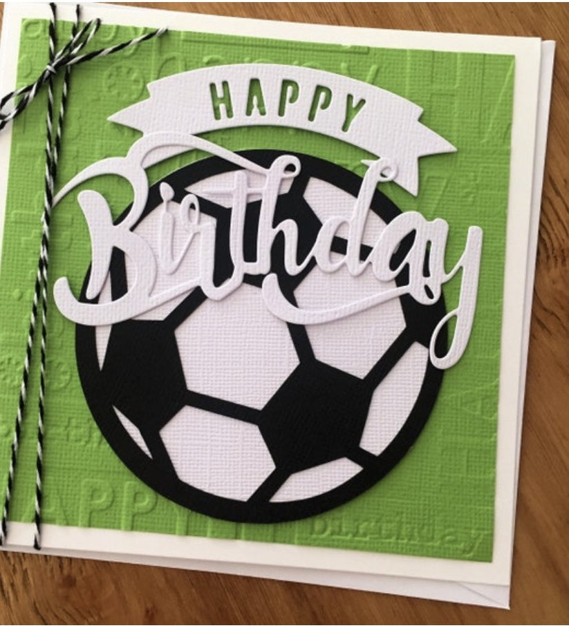 Soccer Ball Greeting Card – My Paper Planet